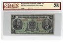 1943 $5 Royal Bank of Canada Chartered Note