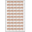 1984 Canada Stamp Full Pane of 50