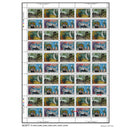 1986 Canada Stamp Full Pane of 50