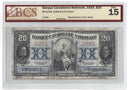 1925 $20 Banque Canadienne National Chartered Note
