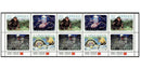 1990 Canada Stamp Canadian Folklore Scott 1292a Strip Of 10 Stamps