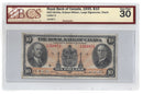 1935 $10 Royal Bank of Canada Chartered Note