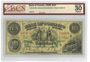 1937 $5 Bank of Toronto Chartered Note  715-24-06 Certified BCS F-18