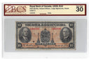 1935 $10 Royal Bank of Canada Chartered Note