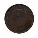 1859 N9 DP5  Canada Large One Cent  (Fine)