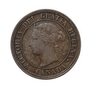 1876 H  Canada Large One Cent  (EF)