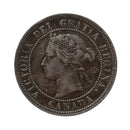 1876 H  Canada Large One Cent  (EF)