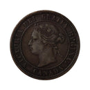 1876 H  Canada Large One Cent VF-EF(VF-30)