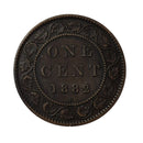 1882 H  Canada Large One Cent Extra Fine (EF-40)