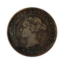 1891 SDSL Obv2 Canada Large One Cent F-VF (F-15)