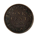 1892 Obv2 Canada Large One Cent Very Fine (VF-20)