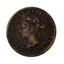 1892 Obv2 Canada Large One Cent Very Fine (VF-20)