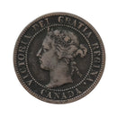 1893 OBV 4 Canada Large One Cent (V/VF)