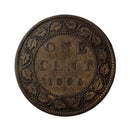 1895 Obv.4 Canada Large One Cent Very Good (VG-8)