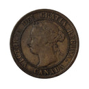 1895 Obv.4 Canada Large One Cent Very Good (VG-8)