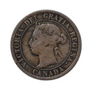 1897 Obv4 Canada Large One Cent  (VG)