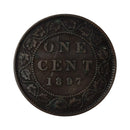 1897 Canada Large One Cent F-VF (F-15)