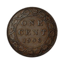 1908 Canada Large One Cent F-VF (F-15)