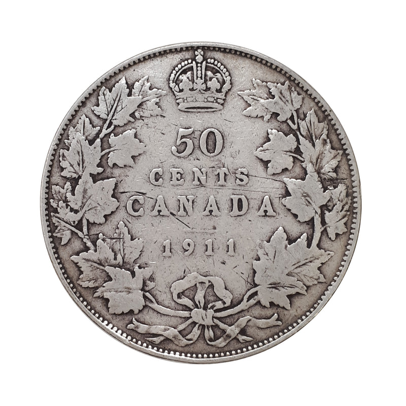 1911 Canada 50 Cents (G-8)