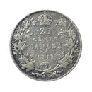 1913 Canada 25 Cents Fine (F-12)