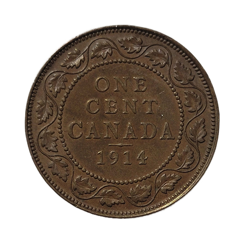 1914  Canada Large One Cent  (EF)