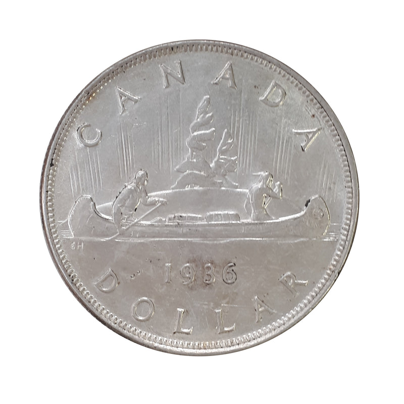 1936 Canada Dollar  Brillant Uncirculated (MS-63)
