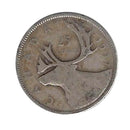 1937 Canada 25 Cents Circulated