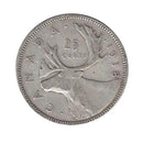 1938 Canada 25 Cents Circulated