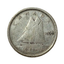 1939 Canada 10 Cents Silver (Circulated)