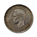 1940 Canada 25 Cents Uncirculated (MS-60) Cleaned