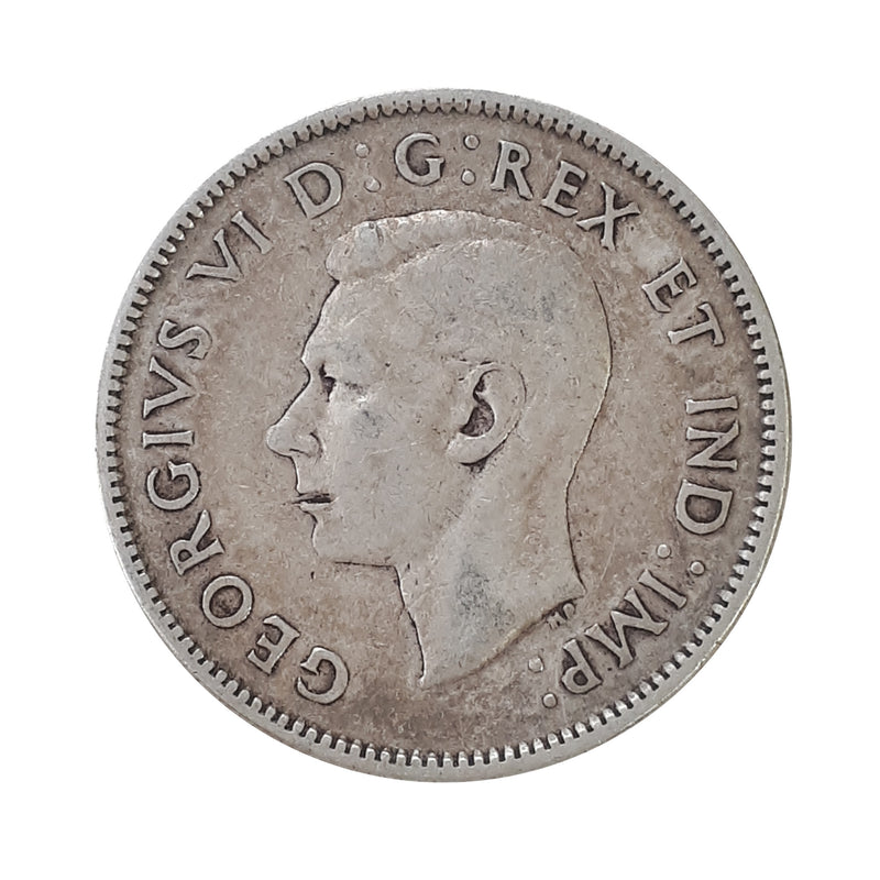 1940 Canada 25 Cents Circulation