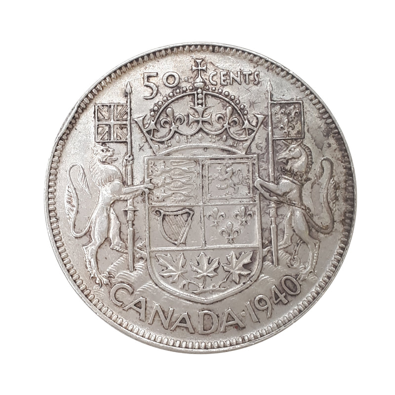 1940 Canada 50 Cents (VF)