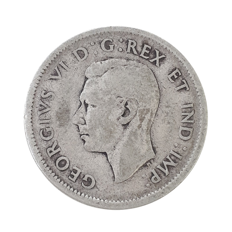 1942 Canada 25 Cents Circulation