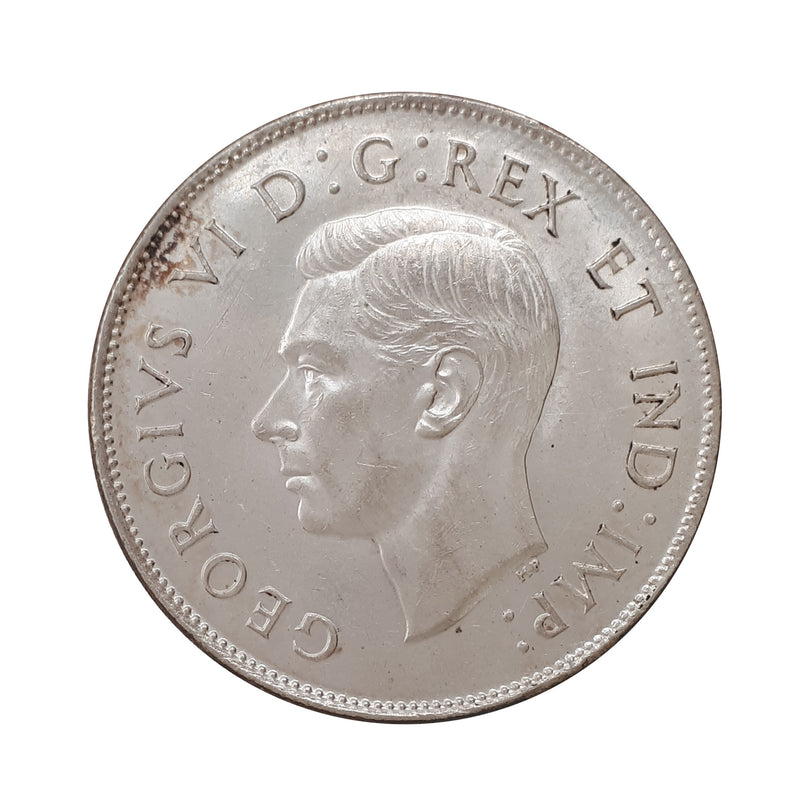 1943 WD Far 3 Canada 50 Cents (Uncirculated)