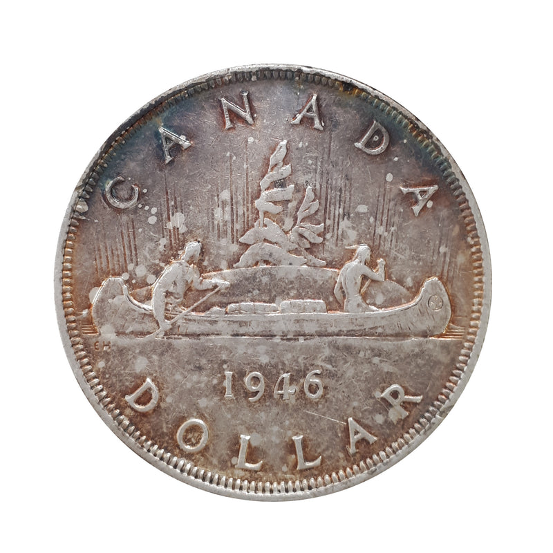 1946 FWL Canada Dollar (EF) Toning