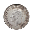 1947 Curved 7 Canada 50 Cent  VF/EF (VF-30)