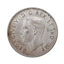 1947 Maple Straight 7 Canada 50 Cent  VF/EF (VF-30)