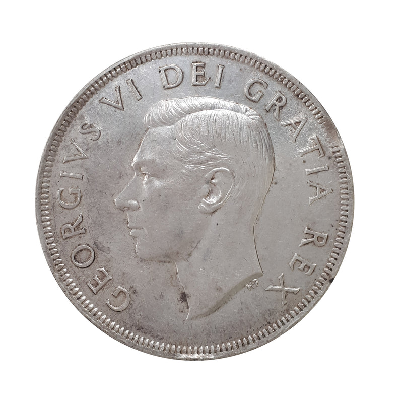 1949 Canada Dollar  Almost Uncirculated (AU-58)