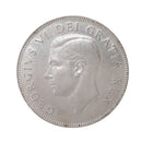 1950 Half Design 0 Canada 50 Cents (EF/AU)