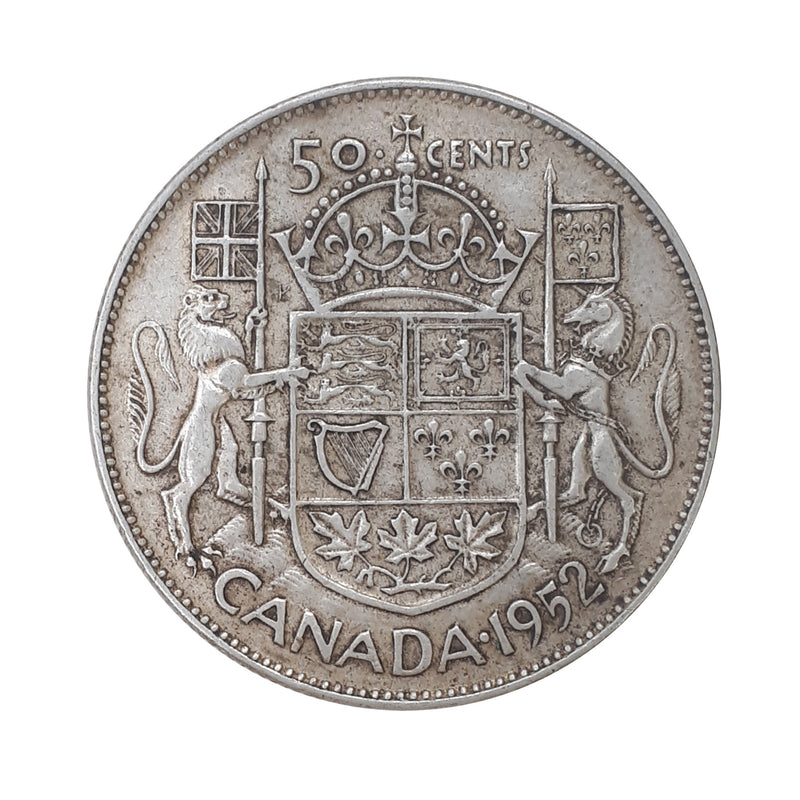 1952 Canada 50 Cents (Circulated)