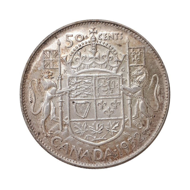 1952 Canada 50 Cents (EF-40)