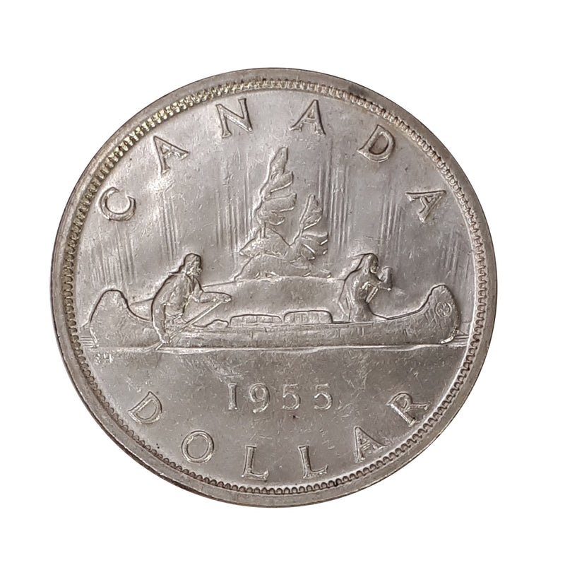 1955 FWL Canada Dollar EF-AU (EF-45)