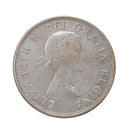 1958 Canada 50 Cents (EF/AU)