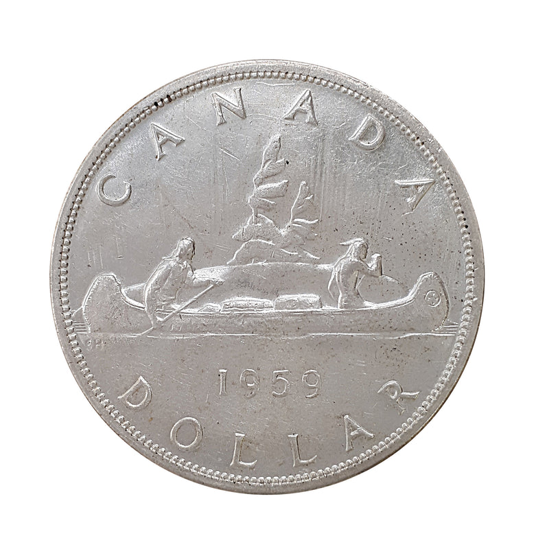 1959 Canada Dollar Circulated