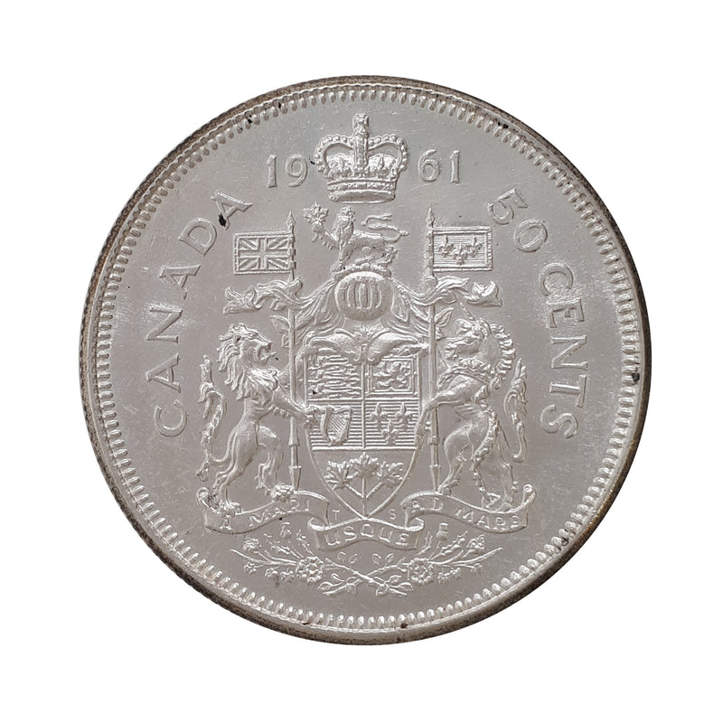 1961 Canada 50 Cents (BU)(MS-63)