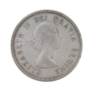 1963 Canada 25 Cents Circulation