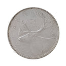 1966 Canada 25 Cents Silver Circulated