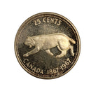 1967 Canada Specimen 25 Cent Ultra Heavy Cameo (SP-66)