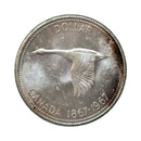 1967 Canada $1 Dollar Brillant Uncirculated (MS-63)