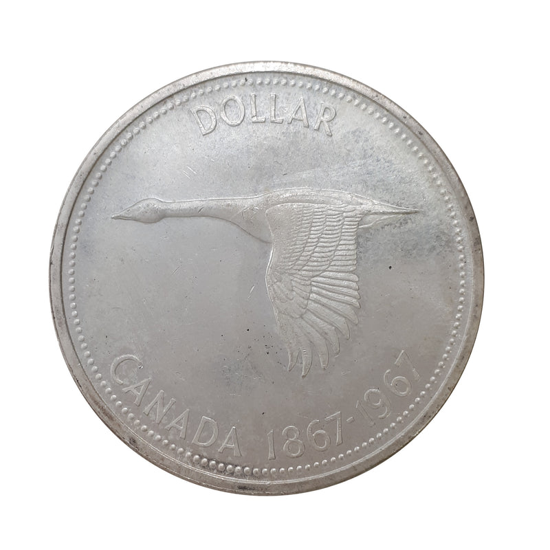 1967 Cameo Canada Dollar Brillant Uncirculated (MS-63)